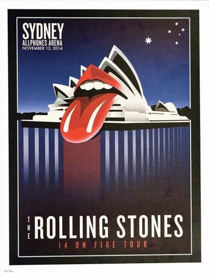 Sydney Allphones Arena The Rolling Stones...