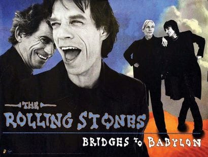 The Rolling Stones Bridges To Babylon 1997
Printed...