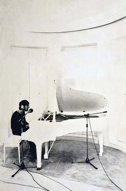 John Lennon époque de Imagine enregistrement...