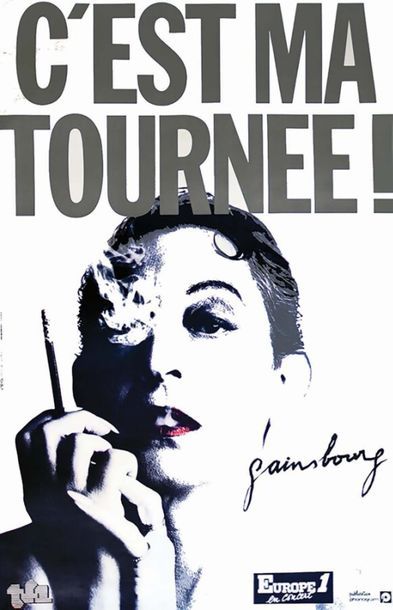 Gainsbourg C'est ma Tournée Eusope 1 en Concert...