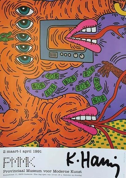 Harring PMMK Ostende 1991	HARING KEITH
Affiche...