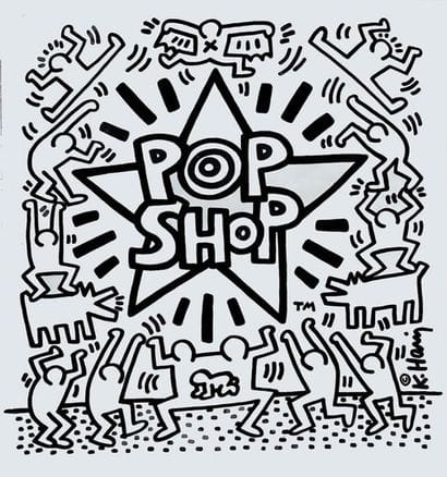 Pop Shop Bag Keith Haring 1986	HARING KEITH
Sac...