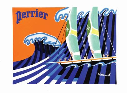 Perrier Voilié vers 1970	VILLEMOT BERNARD
Affiche...