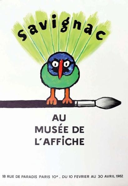 Savignac au Musée de l'Affiche 18, rue Paradis,...