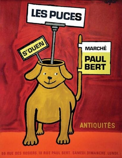 Les Puces - Saint Ouen vers 1970	SAVIGNAC...