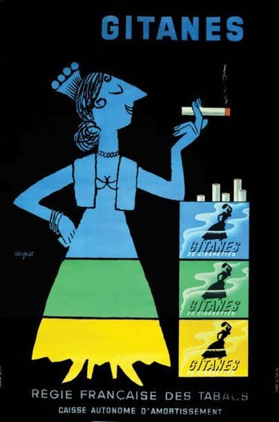 Gitanes vers 1950	SAVIGNAC RAYMOND
Bedos...