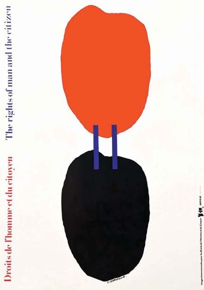 Droits de l'Homme et du Citoyen 1989	CIESLEWICZ...