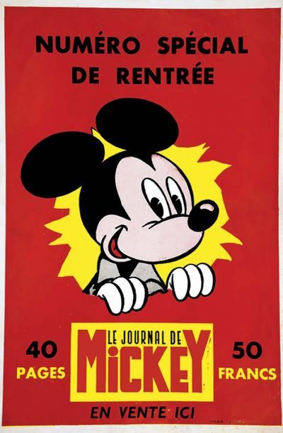 Le Journal de Mickey Numéro Spécial de Rentrée...