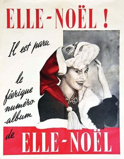 ELLE Noël Le Féerique numéro vers 1950
Affiche...