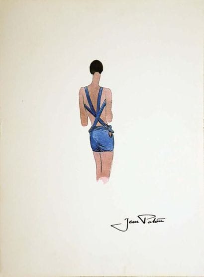 Jean Patou vers 1930
1 Affiche Non-Entoilée...
