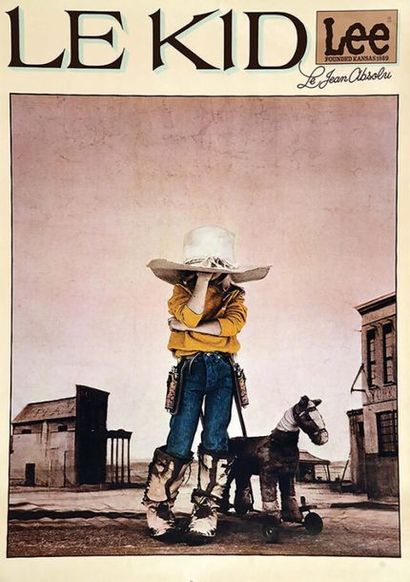 Lee Le Jean Absolu Le Kid vers 1980
Affiche...