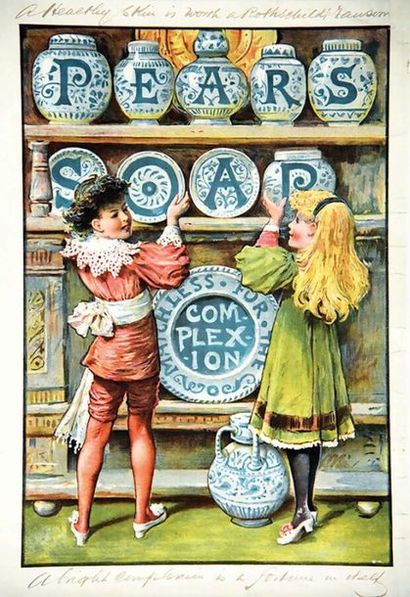 Pears Soap Complexion 1898
Affiche entoilée/...
