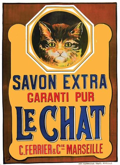 Le Chat C. Ferrier & Cie Savon Extra Le Chat...