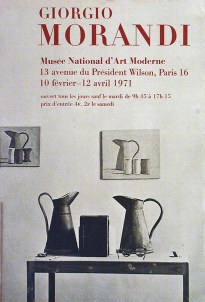 Giorgio Morandi, Musée National d'Art Moderne...