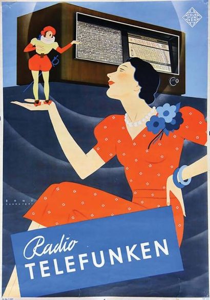Radio Telefunken vers 1930	BOHT HEMBERGER
Affiche...