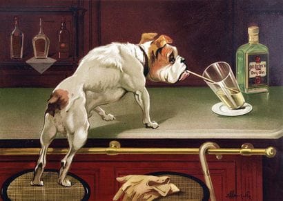 Old Peters'S Dry vers 1900	AUZOLLE
Affiche...