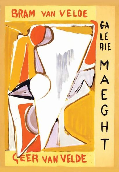 Bram Van Velde - Geer Van Velde Galerie Maeght....