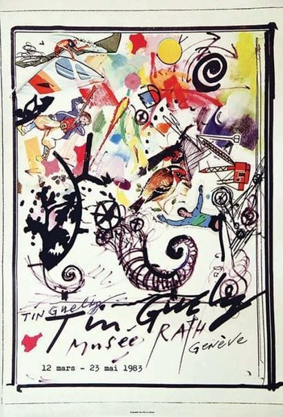 Tinguely Musée Rath de Genève 1983	TINGUELY...