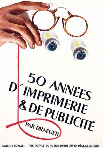 Draeger 50 ans d'Imprimerie et de Publicité...