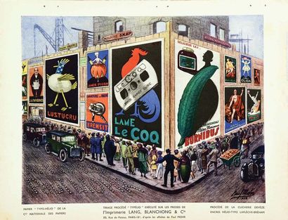 Mur d'Affiches vers 1930	MOHR PAUL
Lang Blanchong...