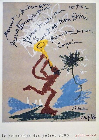 Le Temps des Poètes 2000 Gallimard 2000	PICASSO...