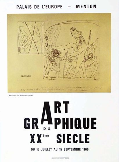 Picasso Art Graphique du XX ème Siècle. Palais...