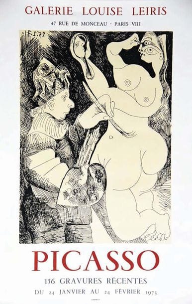 Picasso 156 gravures récentes Galerie Louise...