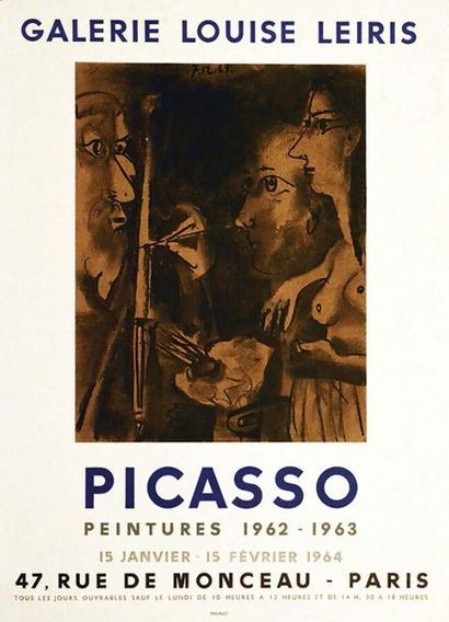 Picasso Peintures 1962 1963 Galerie Louise...