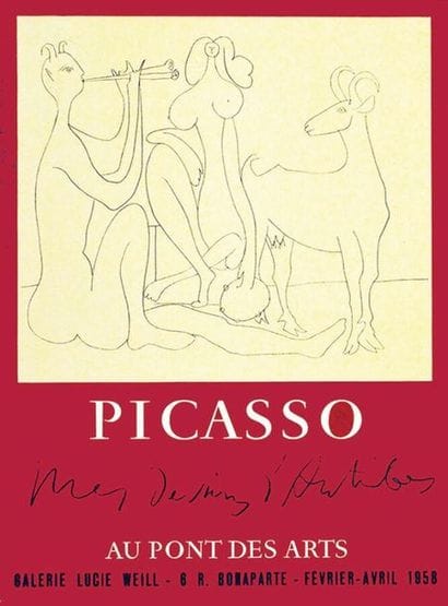 Picasso Mes Dessins D'Artibes Au Pont des...