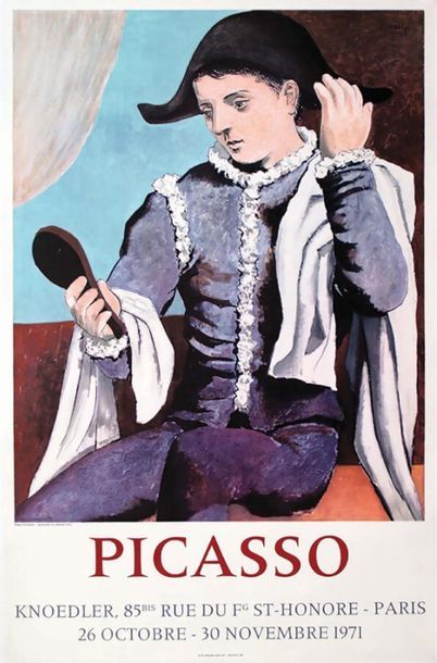 Picasso ( Arlequin, Cirque ) Knoedler 58...