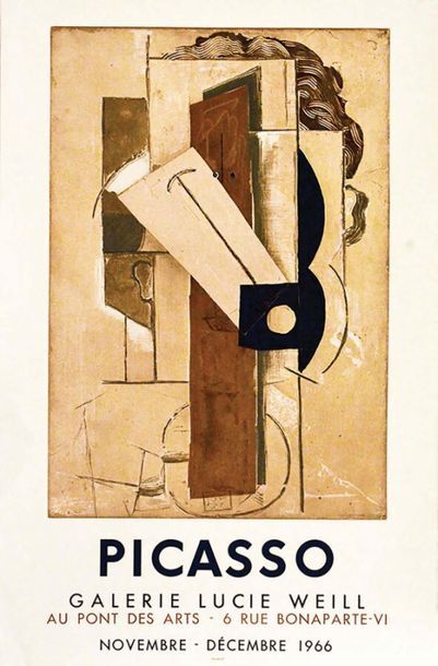 Picasso Galerie Lucie Weill au Pont des Arts...