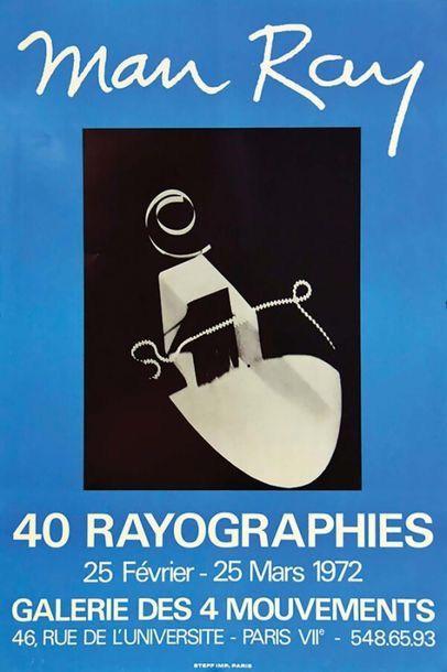 Man Ray 40 Rayographies. 1972. Galerie des...