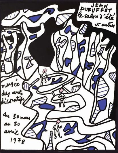 Jean Dubuffet Le Salon d'Eté et autres. Musée...