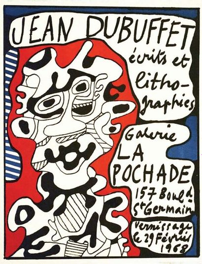 Jean Dubuffet écrits et lithographies Galerie...