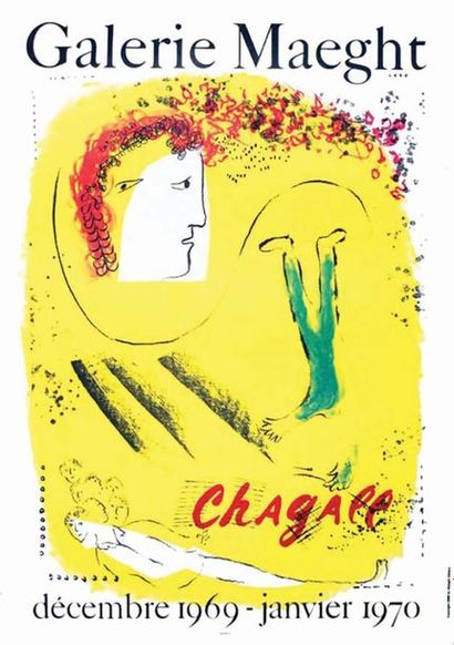 Chagall Galerie Maeght. 1969-1970. 1969	CHAGALL...