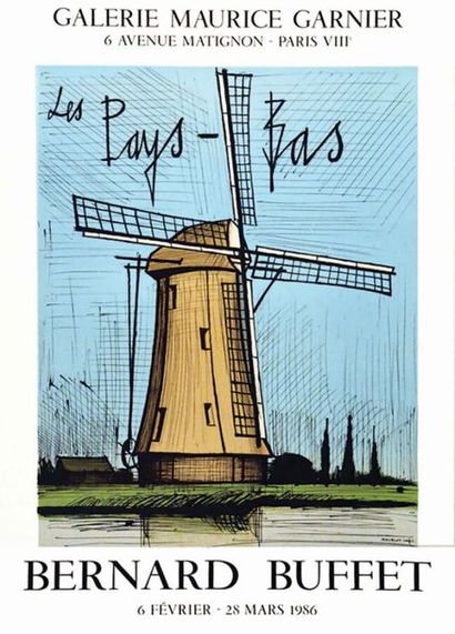 Bernard Buffet - Les Pays-Bas Galerie Maurice...