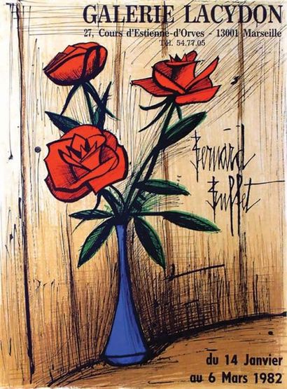 Bernard Buffet Galerie Lacydon. Marseille....