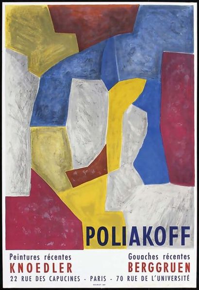 Serge Poliakoff Knoedler Peintures Récentes...