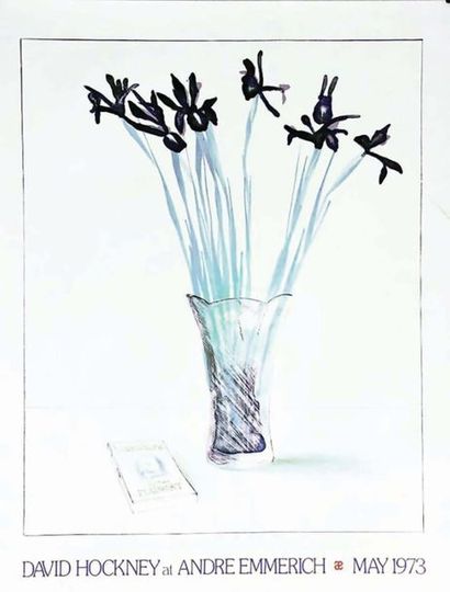 David Hockney at Andre Emmerich 1973	HOCKNEY...