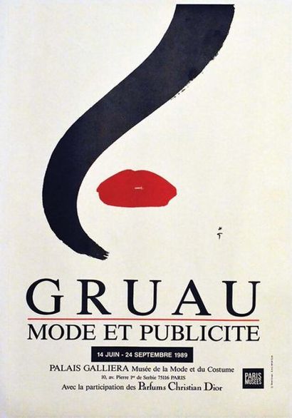 Gruau Mode et Publicité Musée Galliera Avec...