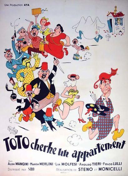 Toto cherche un appartement 1949	DUBOUT ALBERT
Bedos...