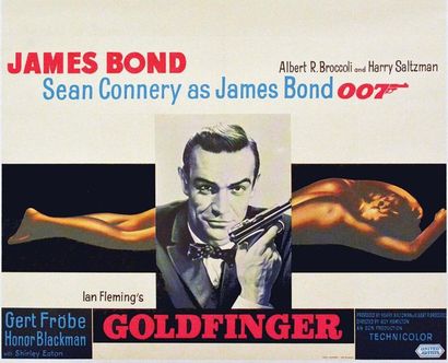 Goldfinger James Bond Sean Connery as James...