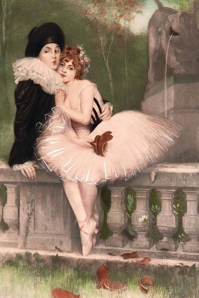 Pierrot et Colombine 1901	CARRIER BELLEUSE...