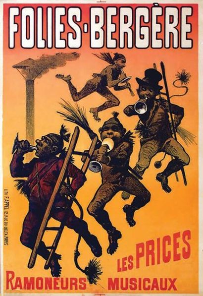 Folies-Bergères Les Prices. Ramoneurs musicaux...