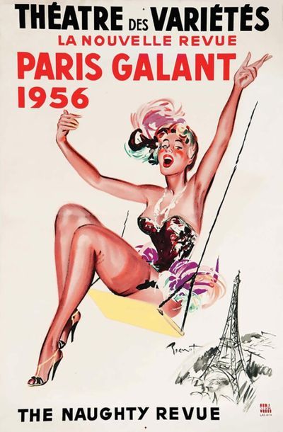 Paris Galant La Nouvelle Revue - 1956 Théâtre...