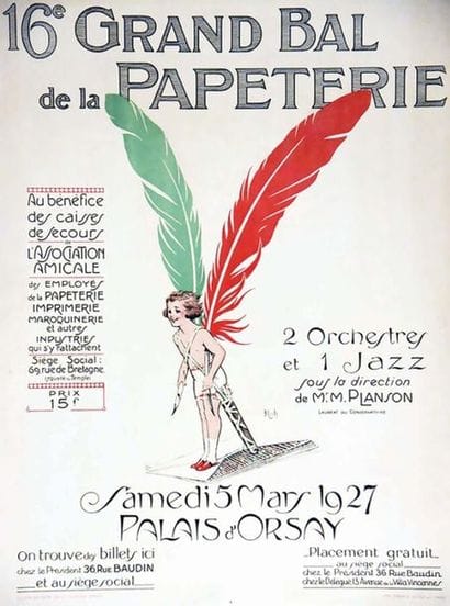 16 è Grand Bal de La Papeterie Palais d'Orsay...