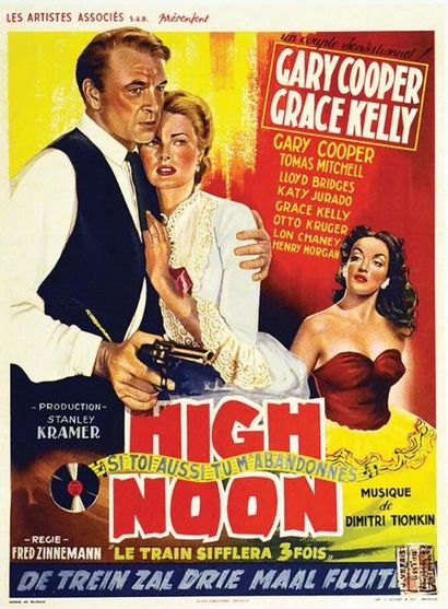 Le Train Sifflera Trois Fois High Noon Gary...