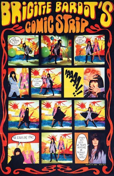 Brigitte Bardot's Comic Strip Moi je suis...