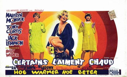 Certains l'Aiment Chaud Marilyn Monroe Tony...