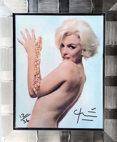 Marilyn Monroe en 1962 signée & numérotée...